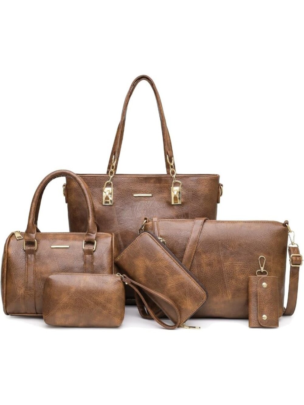 Stylish Women's Satchel Shoulder Tote Handbag - Chic Designer-Inspired Bags